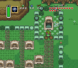 The opened grave